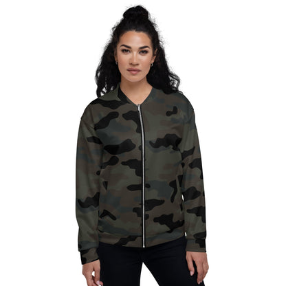 Black OPS Covert CAMO Unisex Bomber Jacket