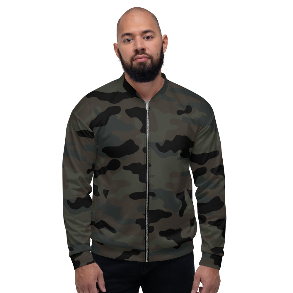 Black OPS Covert CAMO Unisex Bomber Jacket