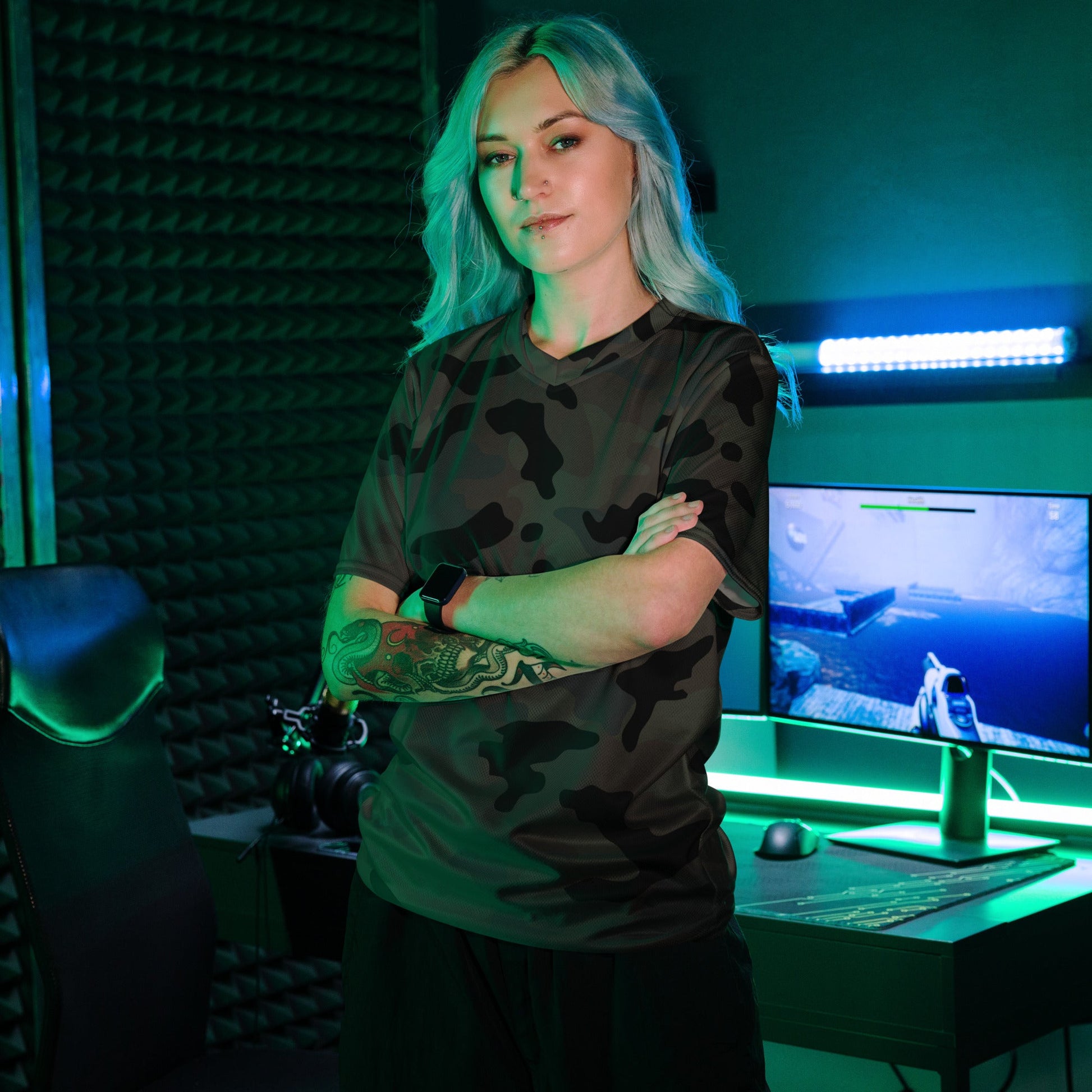 Black OPS Covert CAMO unisex sports jersey Sports Jerseys