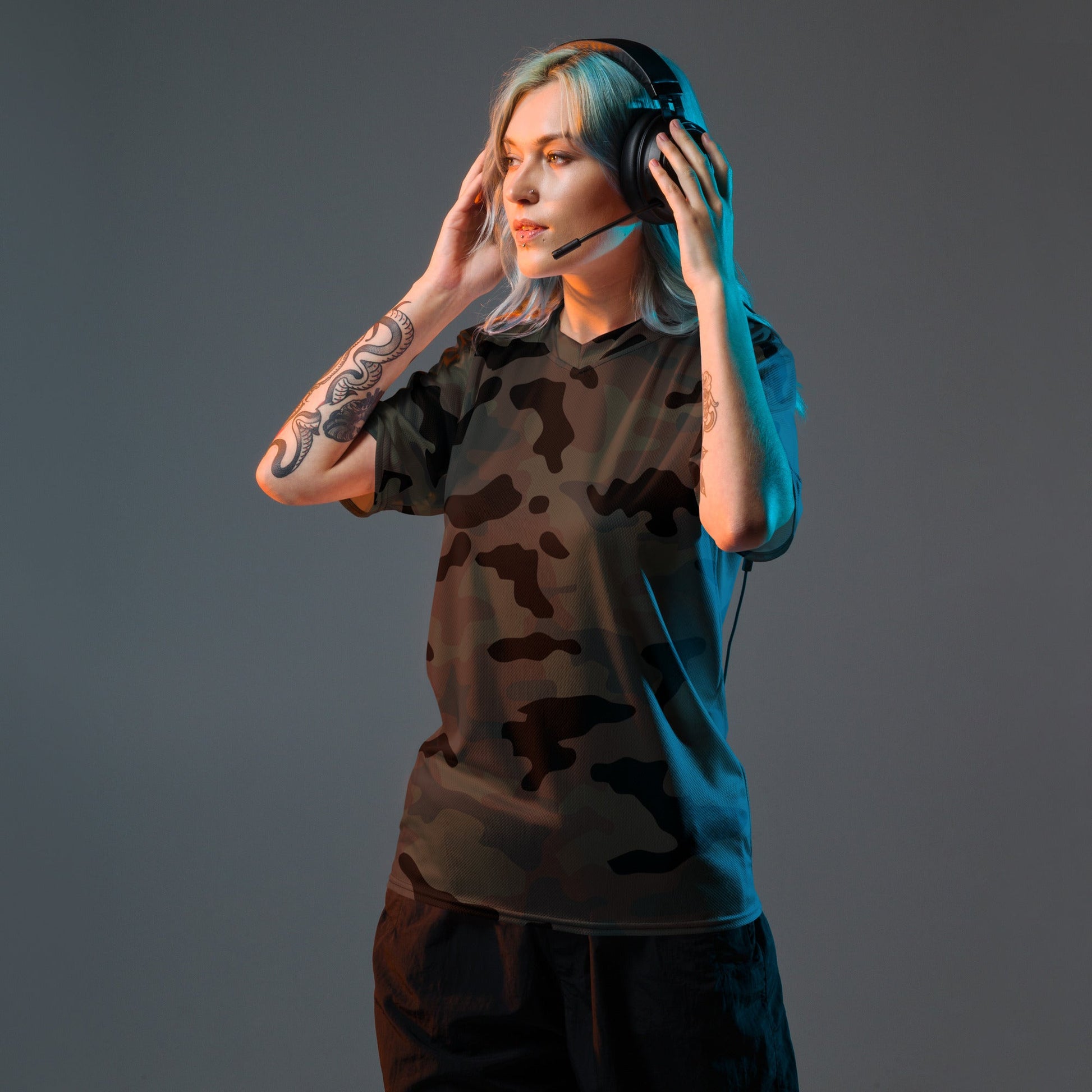 Black OPS Covert CAMO unisex sports jersey Sports Jerseys