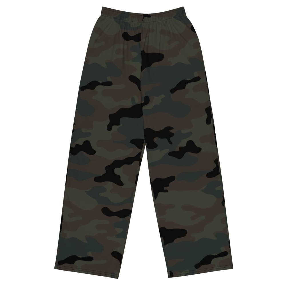 Black OPS Covert CAMO unisex wide-leg pants - 2XS