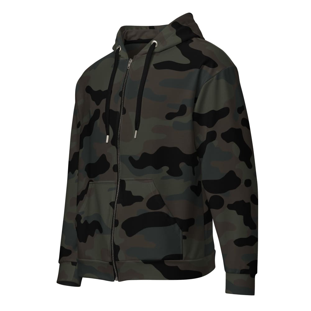 Black OPS Covert CAMO Unisex zip hoodie - 2XS