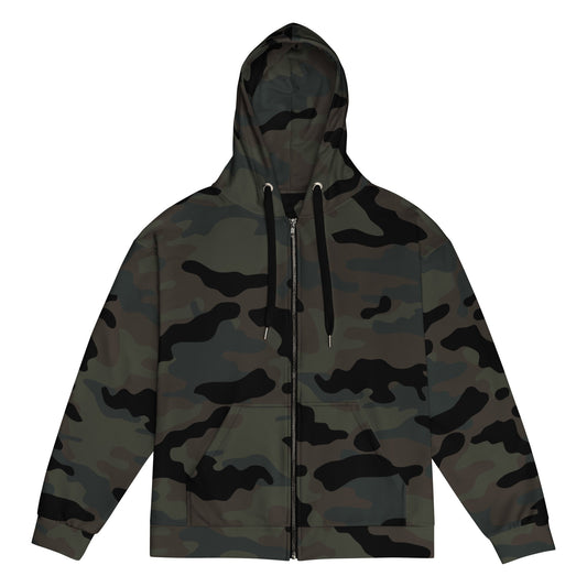 Black OPS Covert CAMO Unisex zip hoodie 2XS Zip Hoodies