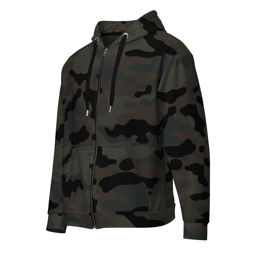 Black OPS Covert CAMO Unisex zip hoodie - 2XS - Zip Hoodie