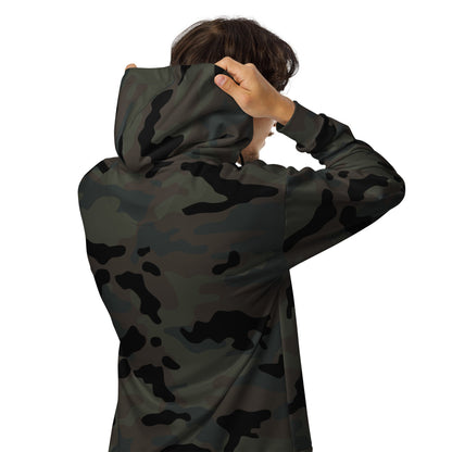 Black OPS Covert CAMO Unisex zip hoodie - Zip Hoodie