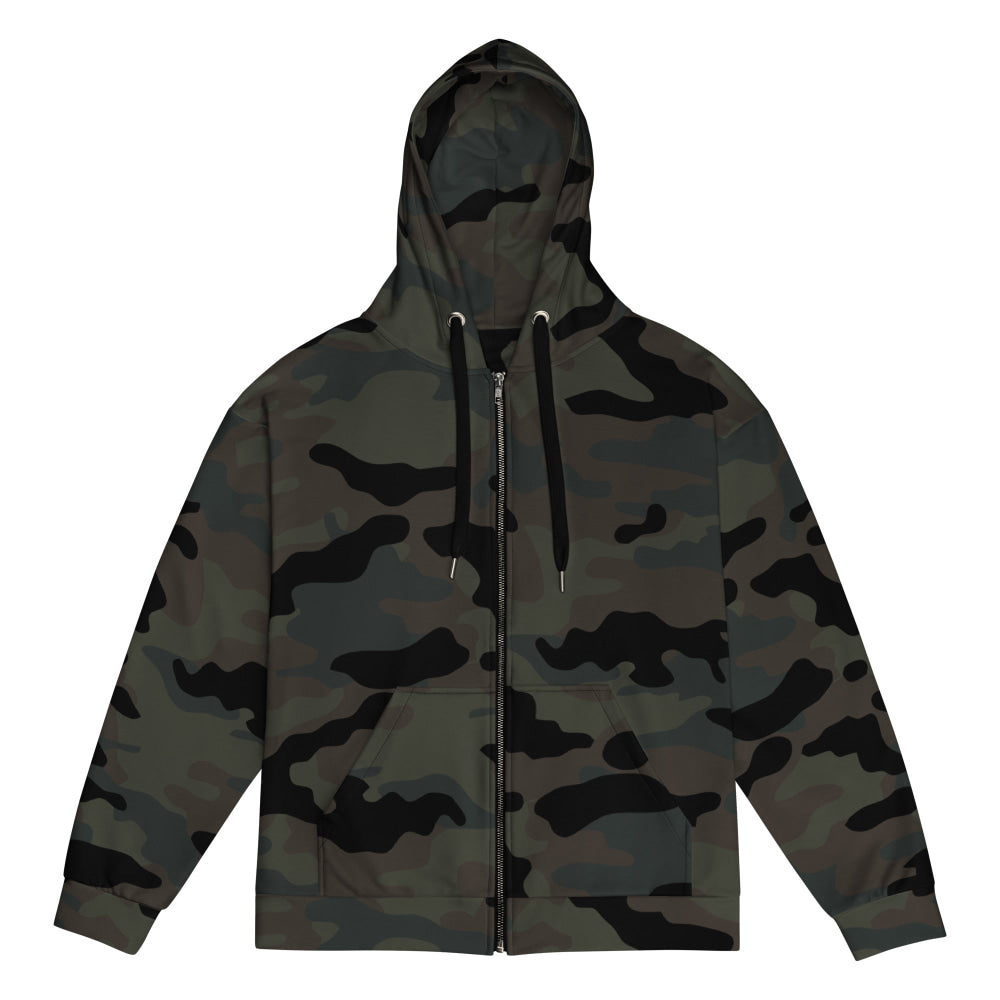 Black OPS Covert CAMO Unisex zip hoodie - Zip Hoodie