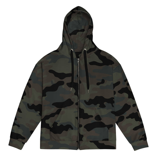 Black OPS Covert CAMO Unisex zip hoodie - Zip Hoodie