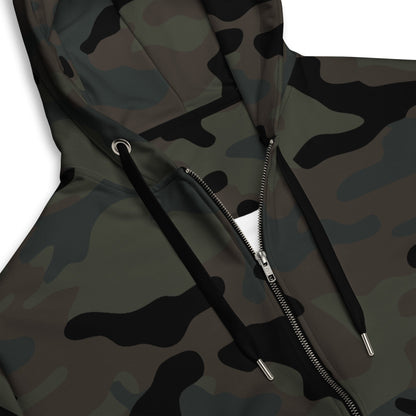 Black OPS Covert CAMO Unisex zip hoodie - Zip Hoodie