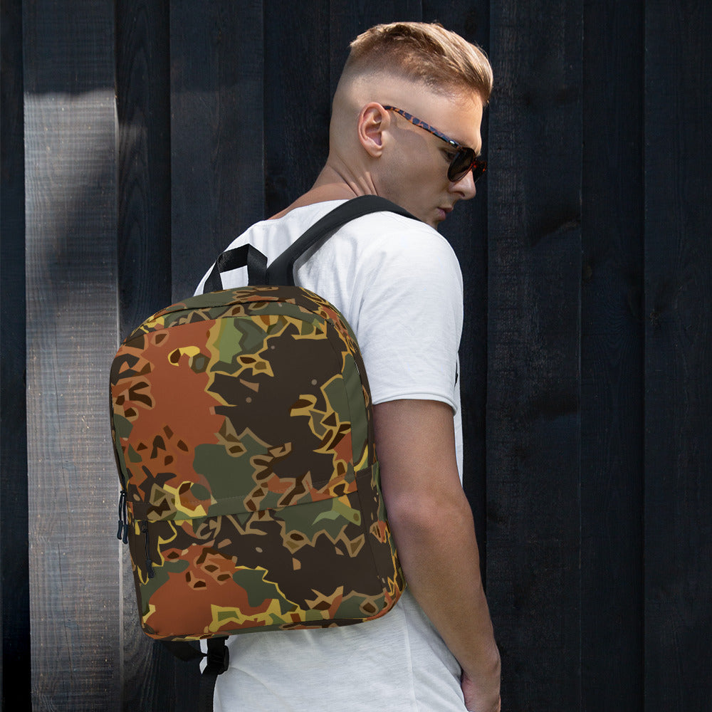 Black OPS Flecktarn Fractal Autumn CAMO Backpack