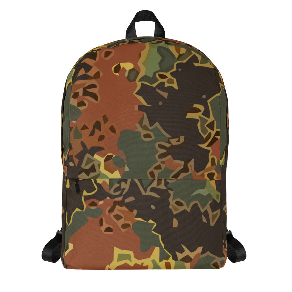 Black OPS Flecktarn Fractal Autumn CAMO Backpack