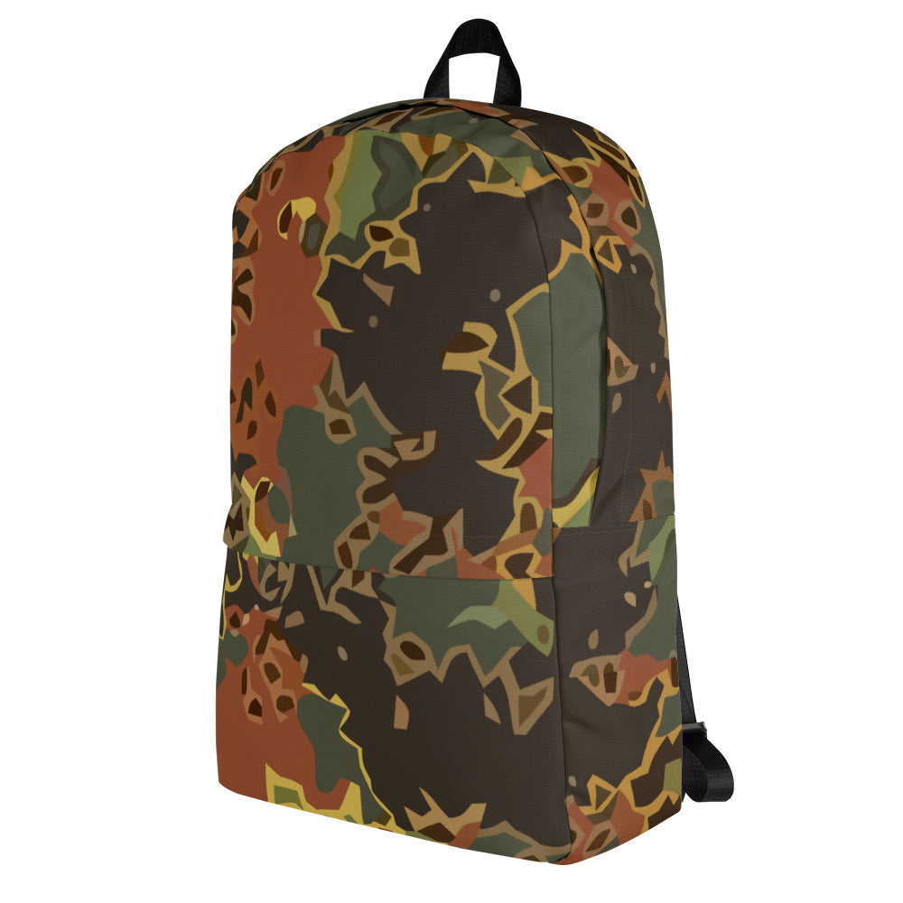 Black OPS Flecktarn Fractal Autumn CAMO Backpack