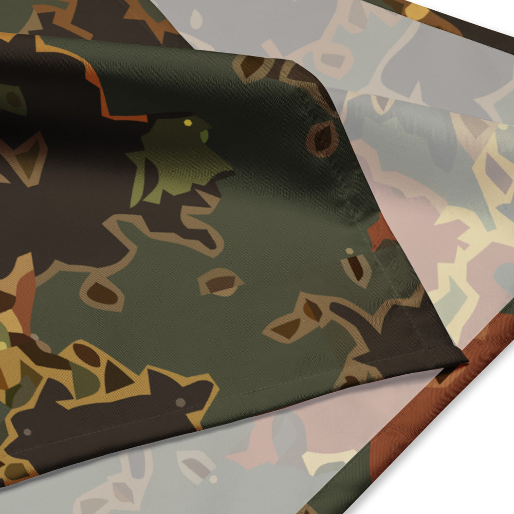 Black OPS Flecktarn Fractal Autumn CAMO bandana - Bandana