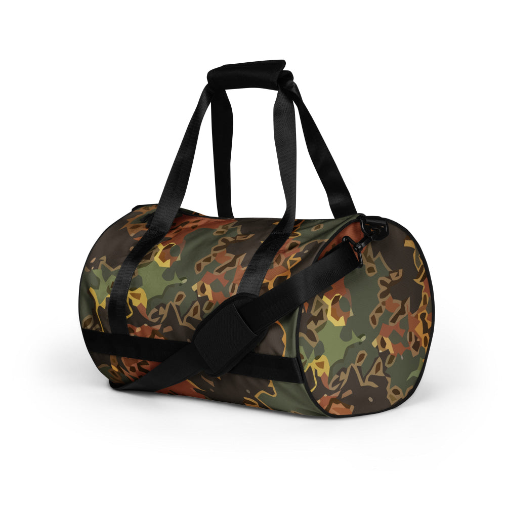 Black OPS Flecktarn Fractal Autumn CAMO gym bag - Gym Bag