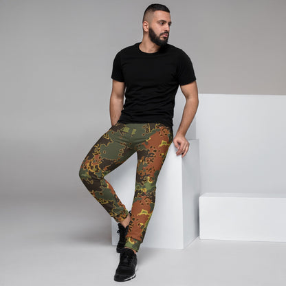 Black OPS Flecktarn Fractal Autumn CAMO Men’s Joggers - Mens