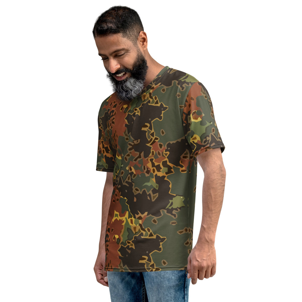 Black OPS Flecktarn Fractal Autumn CAMO Men’s t-shirt - Mens T-Shirt