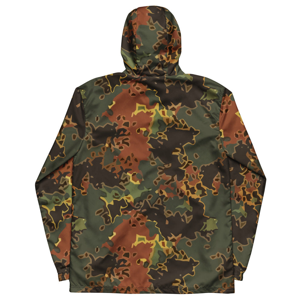 Black OPS Flecktarn Fractal Autumn CAMO Men’s windbreaker - Mens Windbreaker