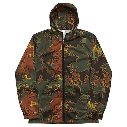 Black OPS Flecktarn Fractal Autumn CAMO Men’s windbreaker - Mens Windbreaker