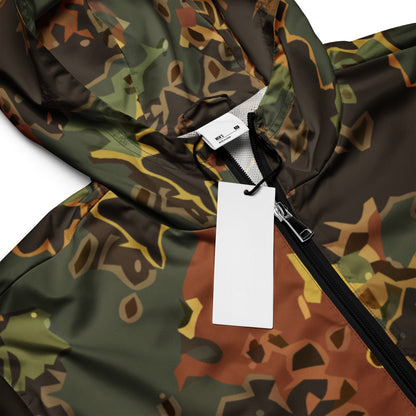 Black OPS Flecktarn Fractal Autumn CAMO Men’s windbreaker - Mens Windbreaker