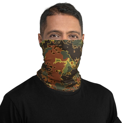 Black OPS Flecktarn Fractal Autumn CAMO Neck Gaiter