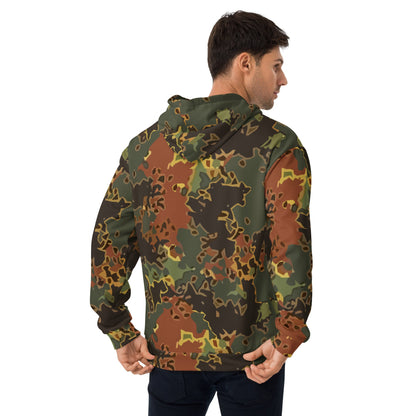 Black OPS Flecktarn Fractal Autumn CAMO Unisex Hoodie