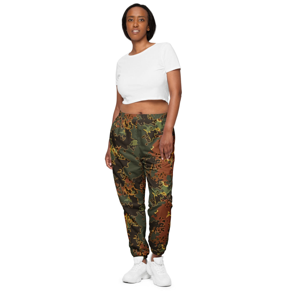 Black OPS Flecktarn Fractal Autumn CAMO Unisex track pants - Track Pants