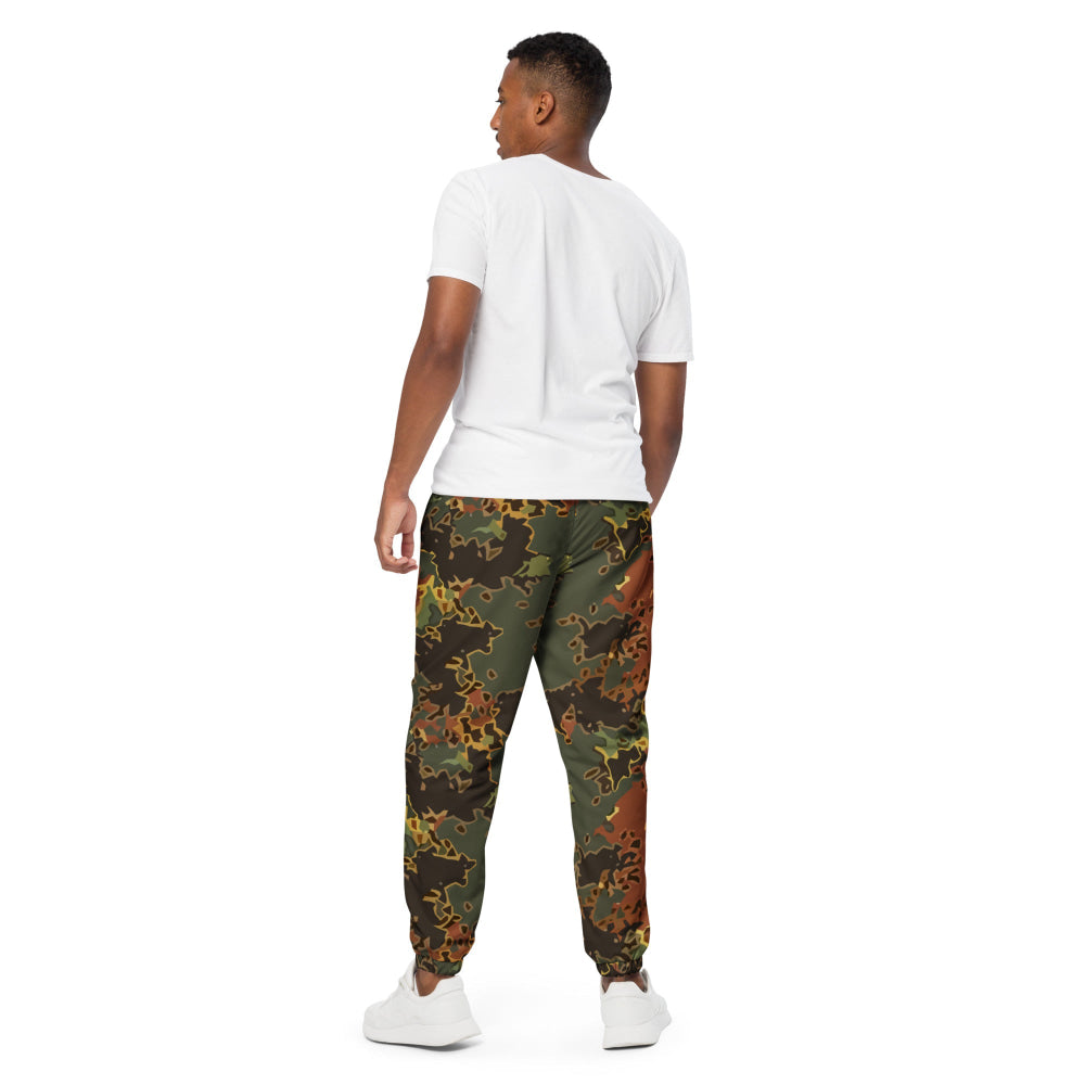 Black OPS Flecktarn Fractal Autumn CAMO Unisex track pants - Track Pants