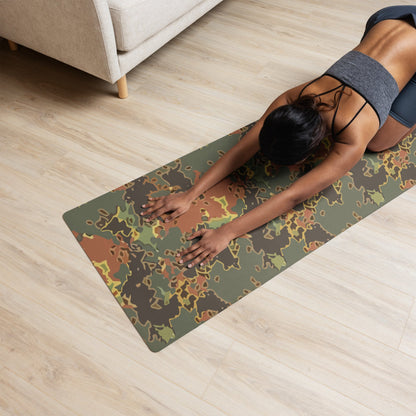 Black OPS Flecktarn Fractal Autumn CAMO Yoga mat - Mat