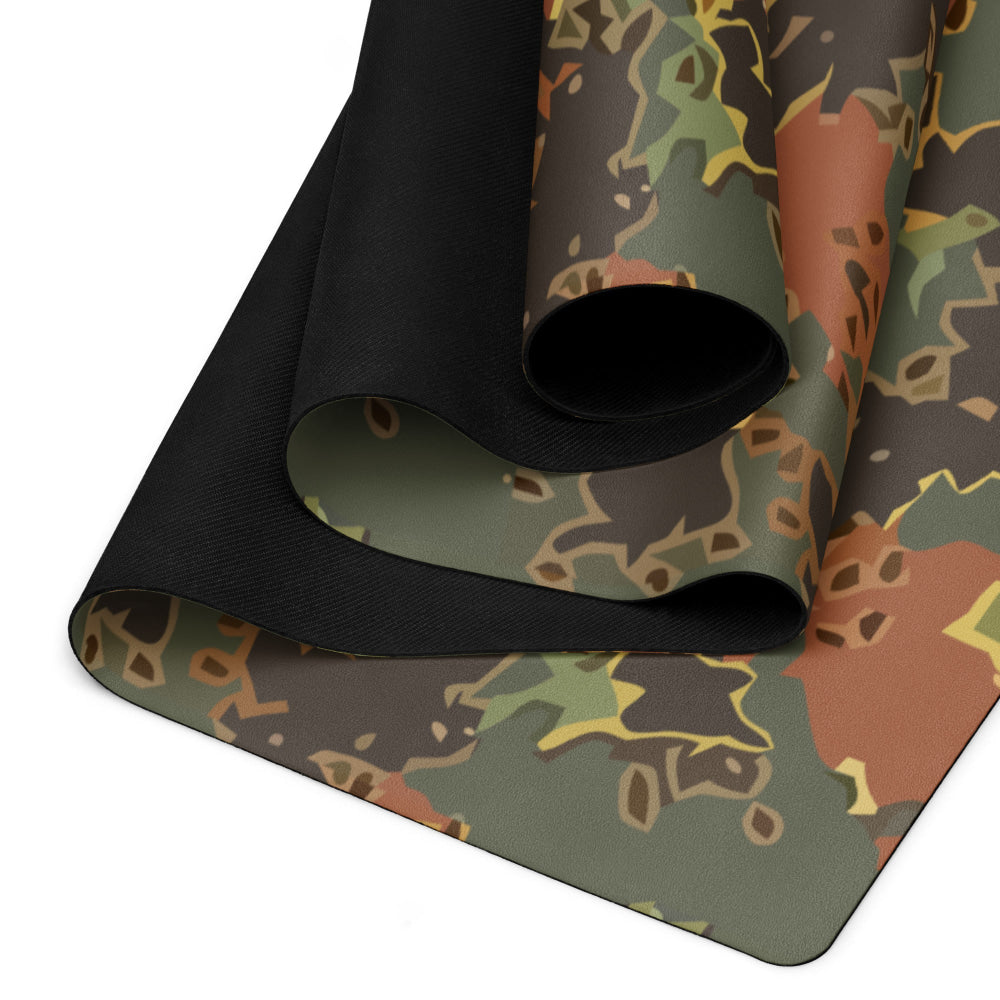 Black OPS Flecktarn Fractal Autumn CAMO Yoga mat - Mat