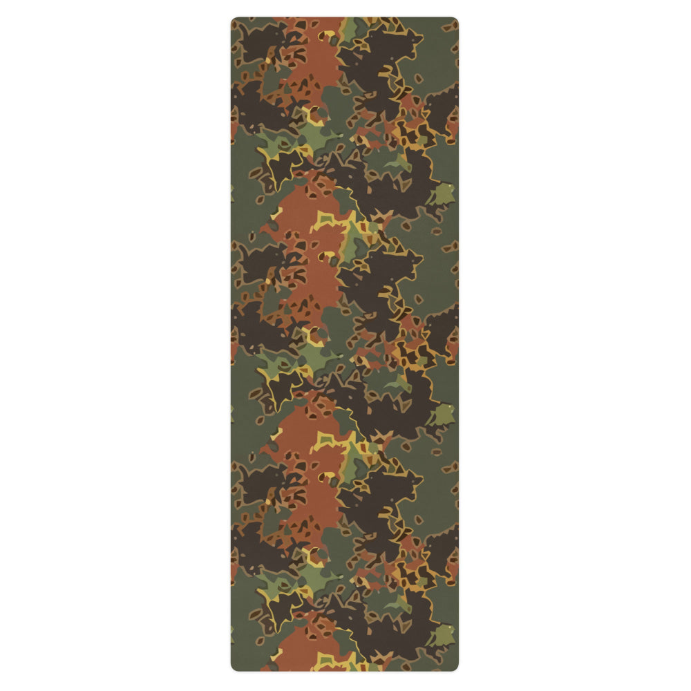 Black OPS Flecktarn Fractal Autumn CAMO Yoga mat - Mat