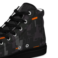 Black Ops II Collectors Edition (CE) Digital CAMO Men’s high top canvas shoes