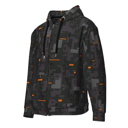 Black Ops II Collectors Edition (CE) Digital CAMO Unisex zip hoodie - 2XS