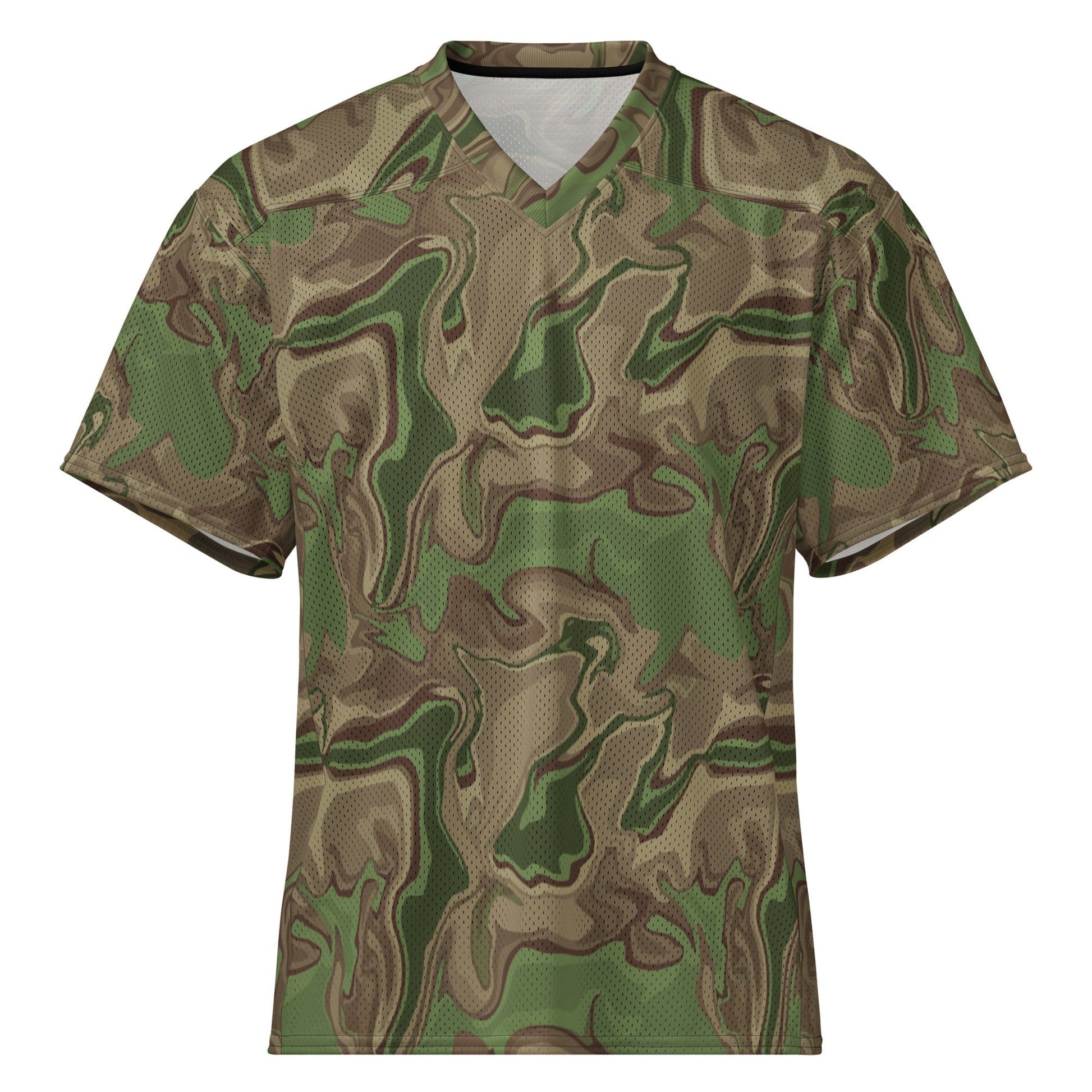 Black OPS Sludgeflow Morphic CAMO American football jersey - 2XS - Football Jersey