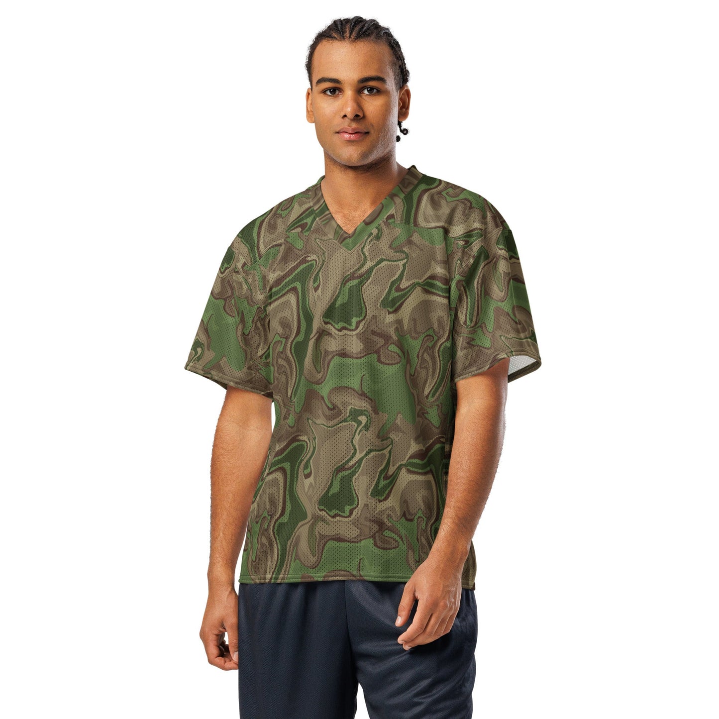 Black OPS Sludgeflow Morphic CAMO American football jersey - Football Jersey