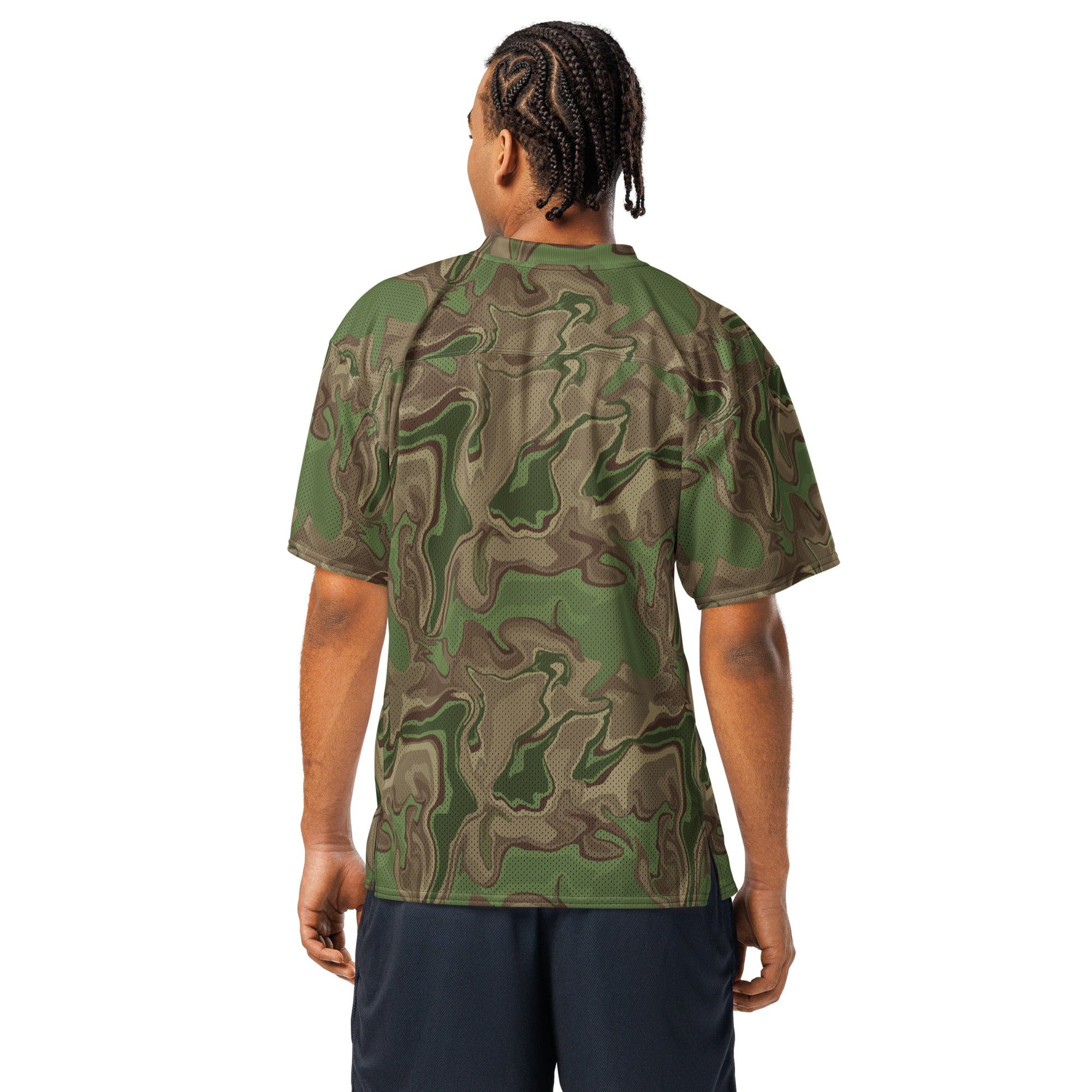 Black OPS Sludgeflow Morphic CAMO American football jersey - Football Jersey