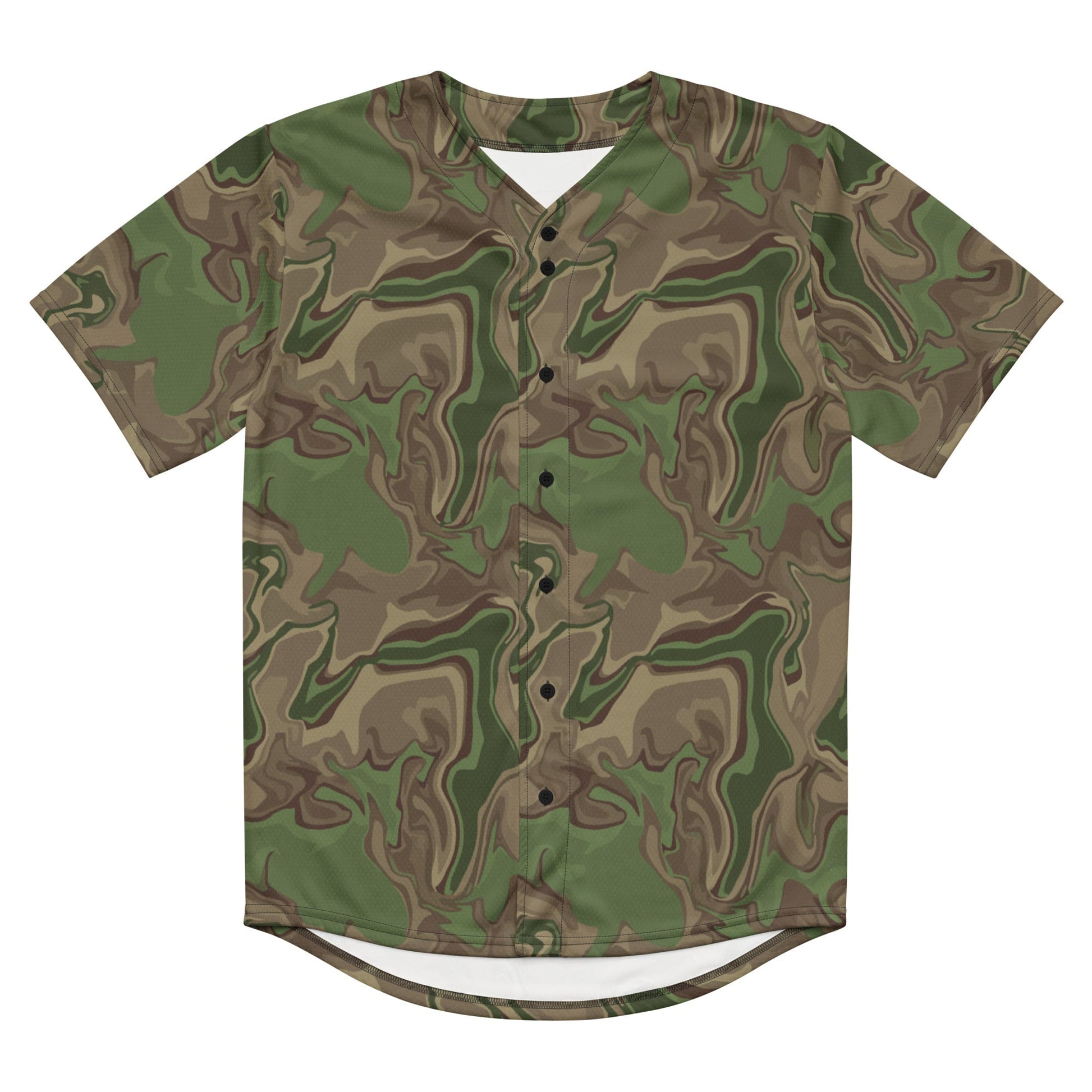Black OPS Sludgeflow Morphic CAMO baseball jersey - Baseball Jerseys