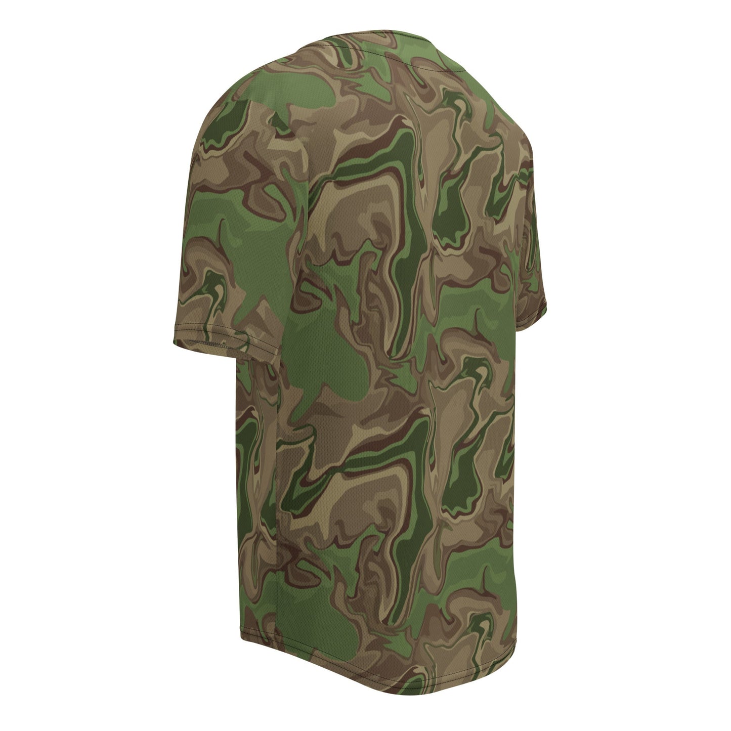 Black OPS Sludgeflow Morphic CAMO baseball jersey - Baseball Jerseys