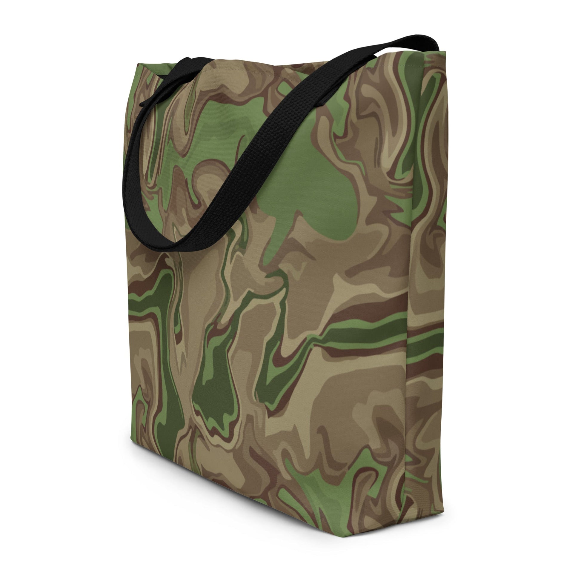 Black OPS Sludgeflow Morphic CAMO Large Tote Bag - Bags