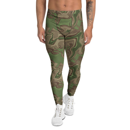 Black OPS Sludgeflow Morphic CAMO Mens Leggings - XS