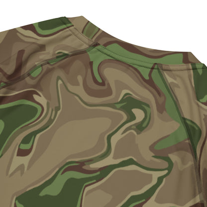 Black OPS Sludgeflow Morphic CAMO Mens Short-Sleeve Rash Guard - Short-sleeve Guards