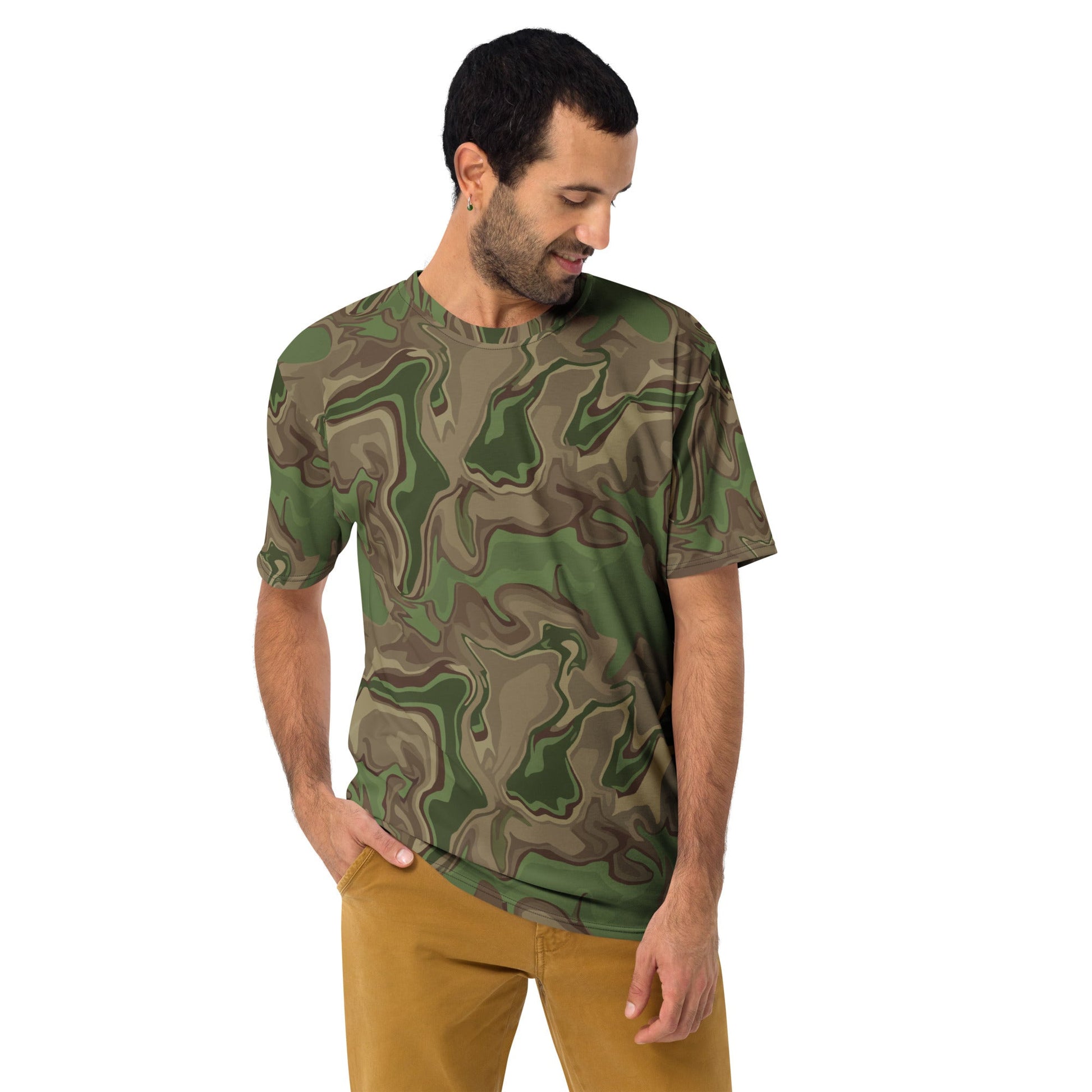 Black OPS Sludgeflow Morphic CAMO Mens t-shirt - T-Shirts