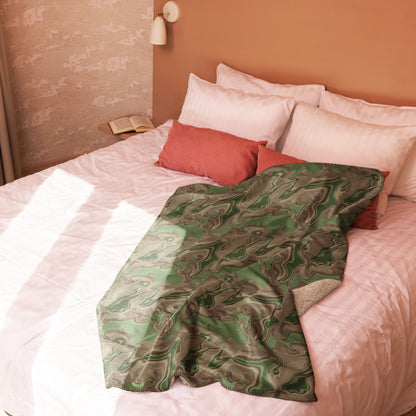 Black OPS Sludgeflow Morphic CAMO Sherpa blanket - Blankets