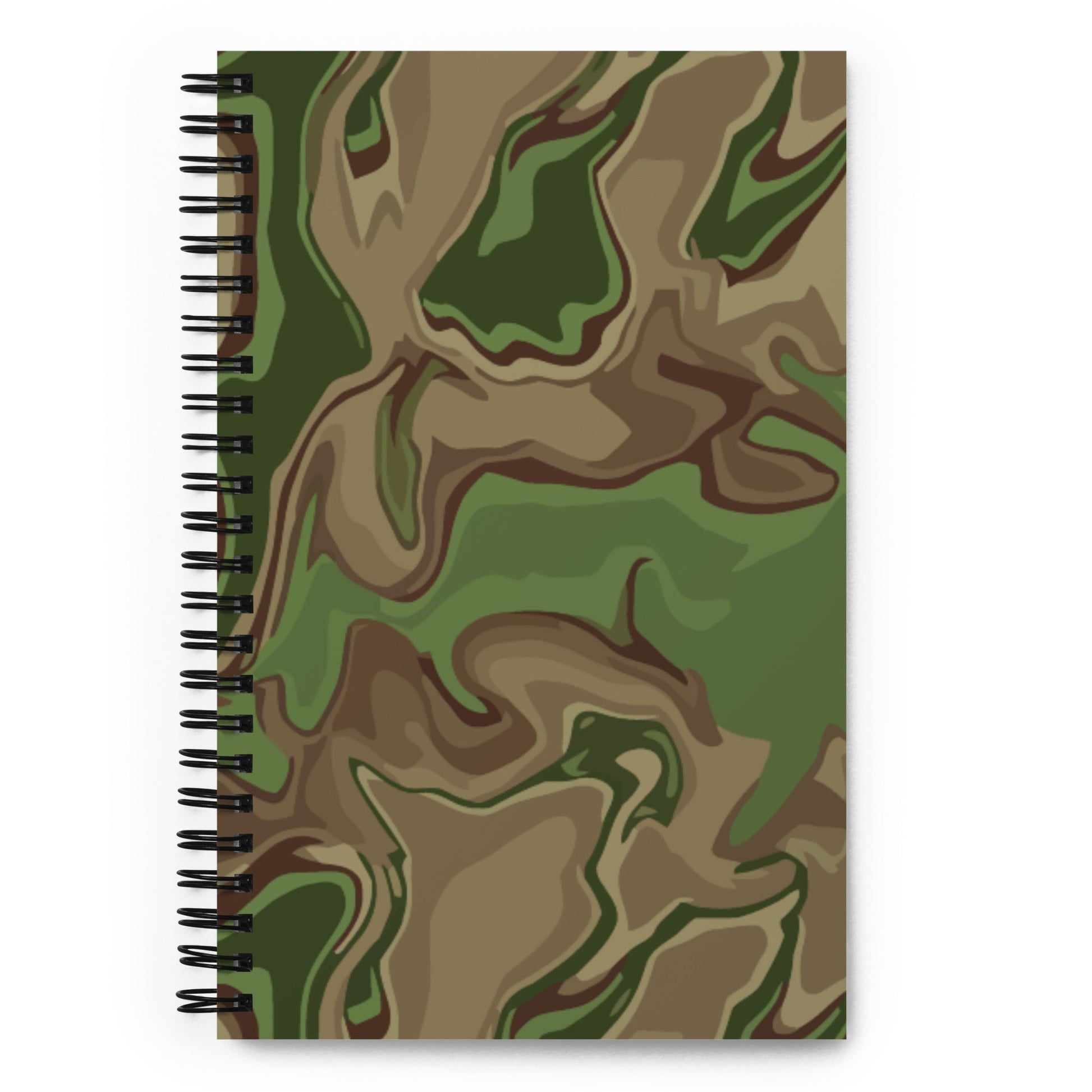 Black OPS Sludgeflow Morphic CAMO Spiral notebook - Notebooks