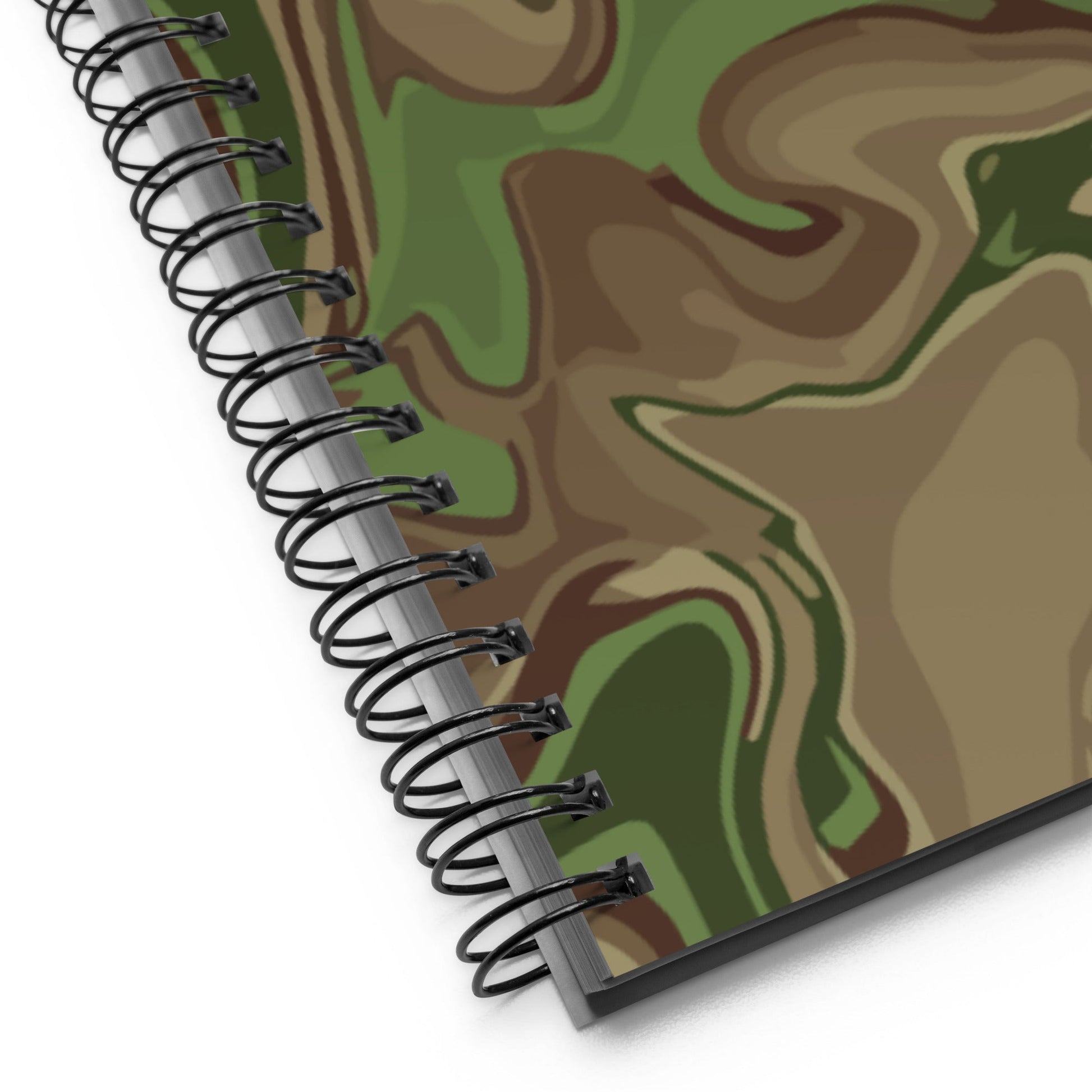Black OPS Sludgeflow Morphic CAMO Spiral notebook - Notebooks