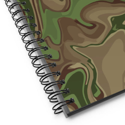 Black OPS Sludgeflow Morphic CAMO Spiral notebook - Notebooks