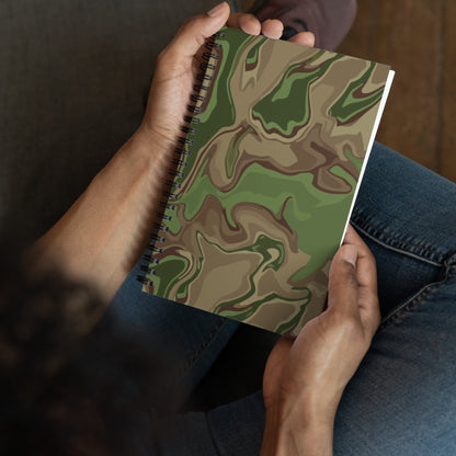 Black OPS Sludgeflow Morphic CAMO Spiral notebook - Notebooks
