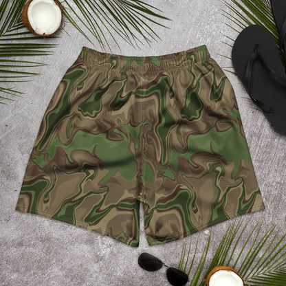 Black OPS Sludgeflow Morphic CAMO Unisex Athletic Long Shorts
