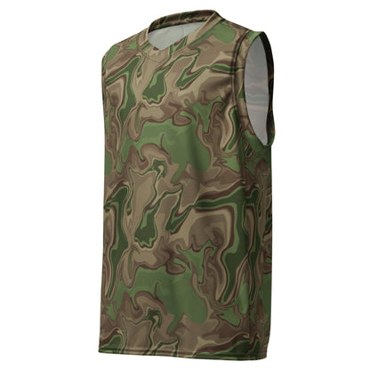 Black OPS Sludgeflow Morphic CAMO unisex basketball jersey - Basketball Jerseys