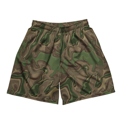 Black OPS Sludgeflow Morphic CAMO Unisex mesh shorts - 2XS - Mesh Shorts