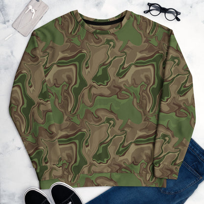 Black OPS Sludgeflow Morphic CAMO Unisex Sweatshirt - Sweatshirts