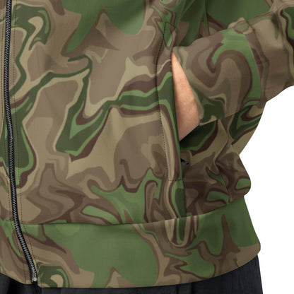 Black OPS Sludgeflow Morphic CAMO Unisex track jacket - Track Jackets